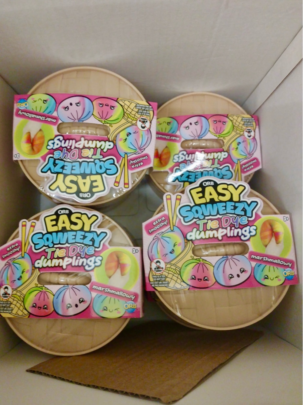 TIE-DYE SURPRISE BLIND BOX DUMPLING SQUISHY